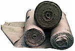 burlap rolls